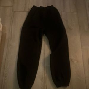 Black sweatpants